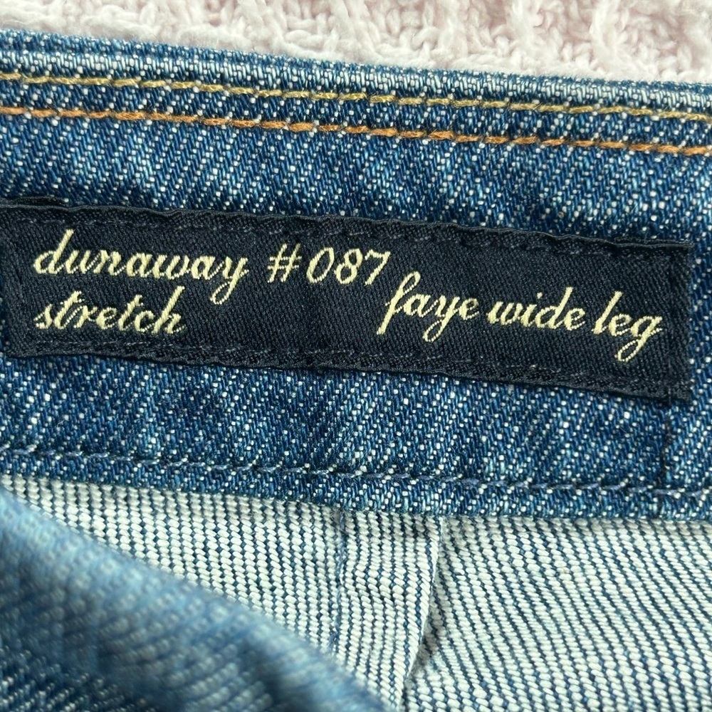 Citizens of Humanity Y2K low rise Faye wide-leg  flare medium wash jeans size 25 - Picture 3 of 8